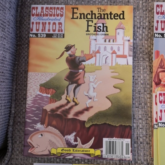 Set of 7 Classic Illustrated Jr Comic Story Books - Picture 2 of 10